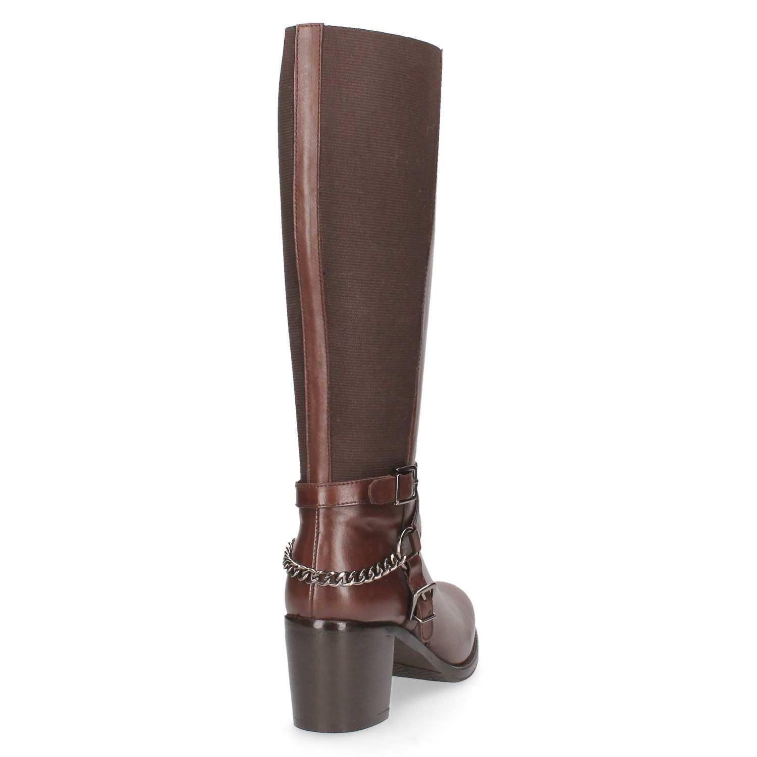 Bota Vestir Mujer Mingo - T354 Café-2