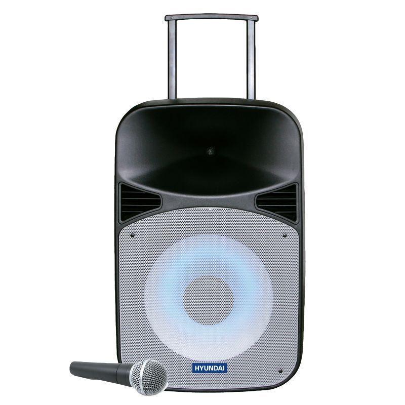 Hyundai Parlante BigBoom 12", Bateria/Bt/Mic/Led-0