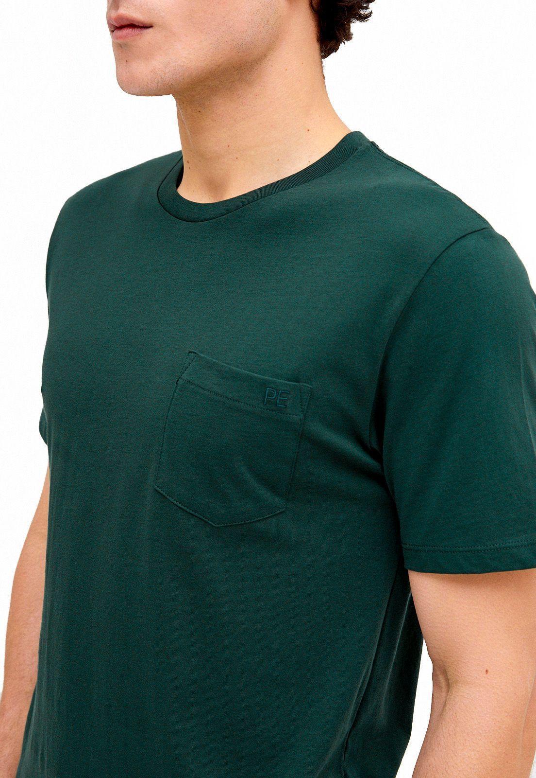 Polera algodón pima verde-2