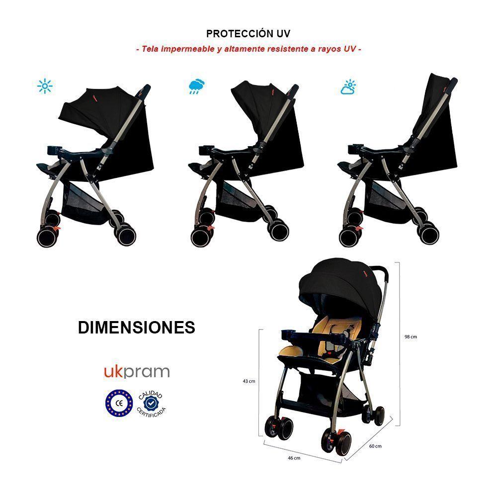 Coche De Paseo Child Law NEGRO-3