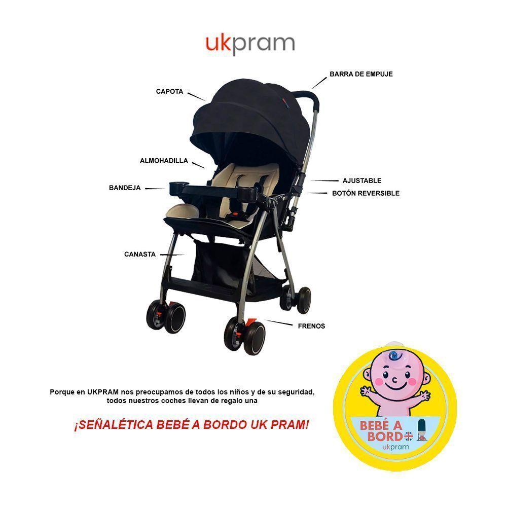 Coche De Paseo Child Law NEGRO-4