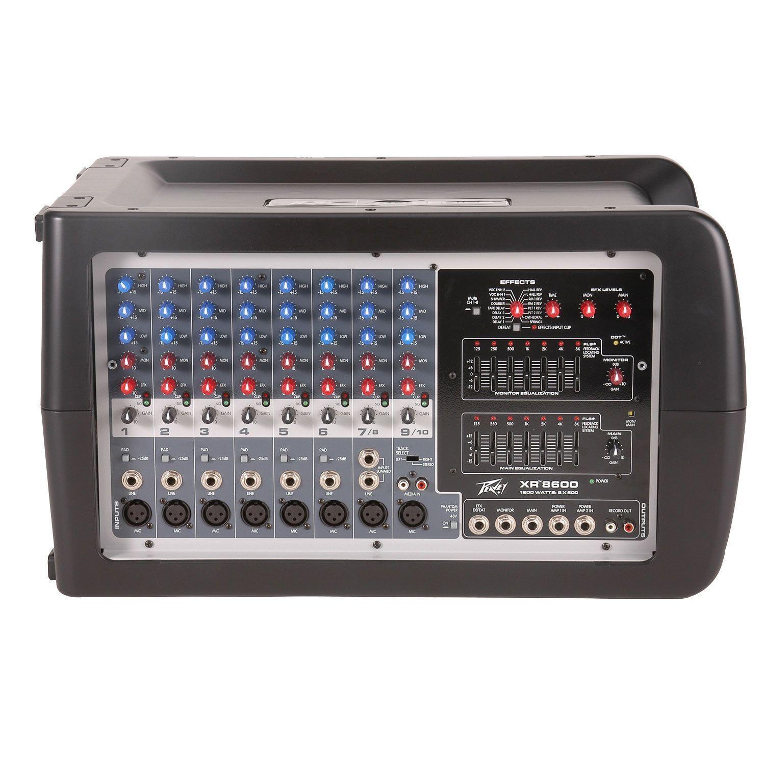 Cabezal Amplificado Peavey XR 8600-1