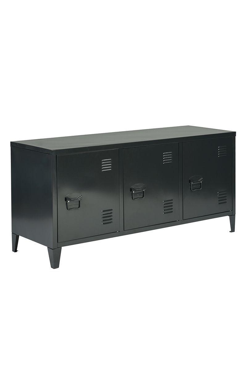 Buffet Gabinete Raks Tv Mesa Cómoda Metal-0