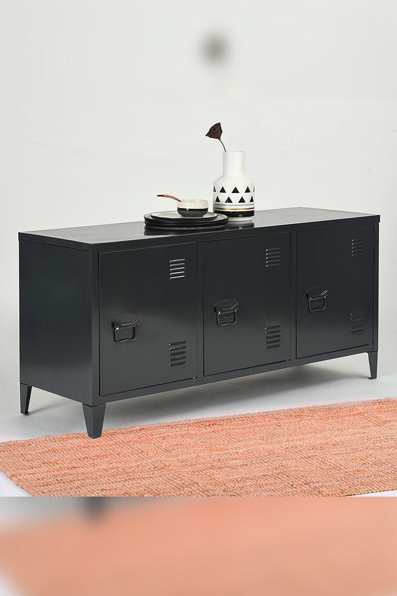 Buffet Gabinete Raks Tv Mesa Cómoda Metal-1