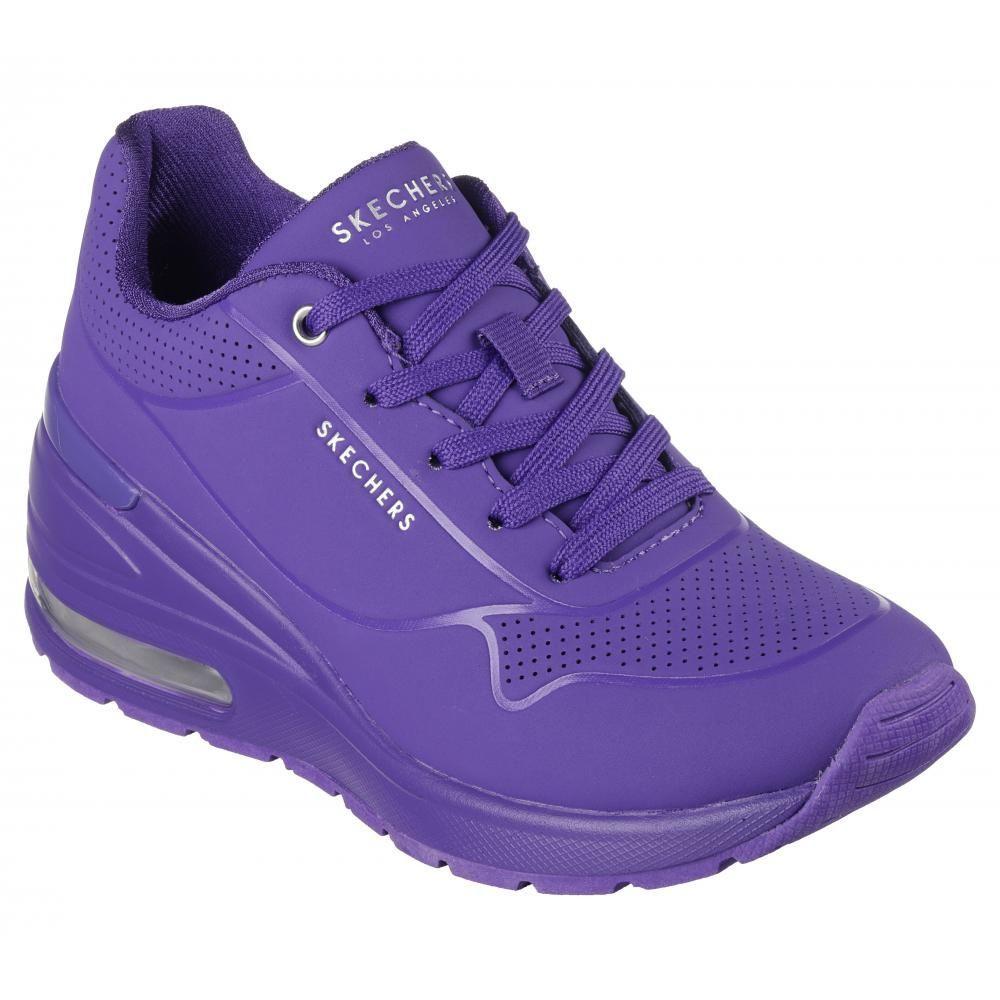 Zapatilla Mujer Million Air Morado Skechers-0