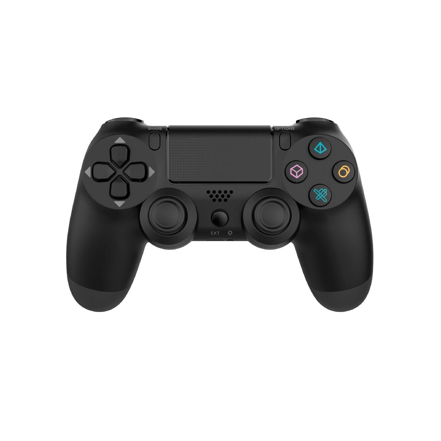 Control Play Station 4 Bk Dual Shck Bluetooth Wireless -0