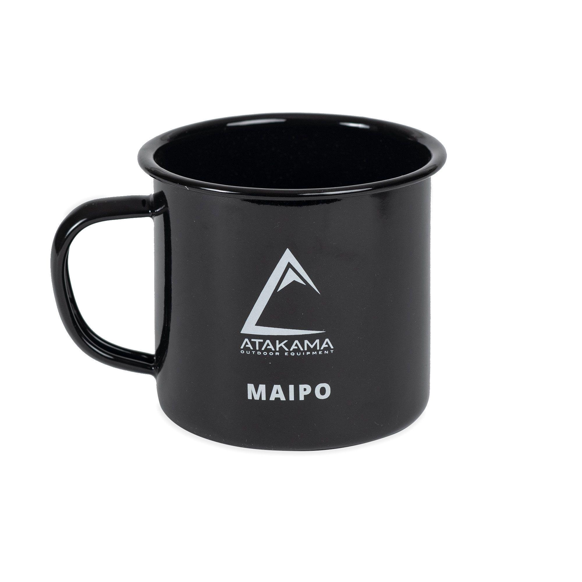 Tazón de Camping Maipo Negro 480 Ml Atakama Outdoor-1