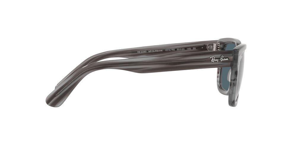 Lentes De Sol Ray-Ban RB2283 Mr Burbank Gris Hombre-3