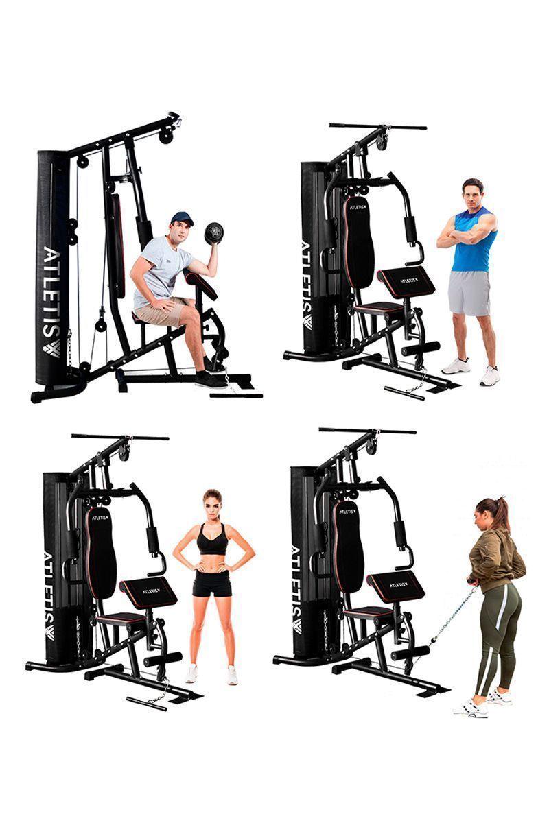 Home Gym Multifuncional Elite TF-7080A Negro-4