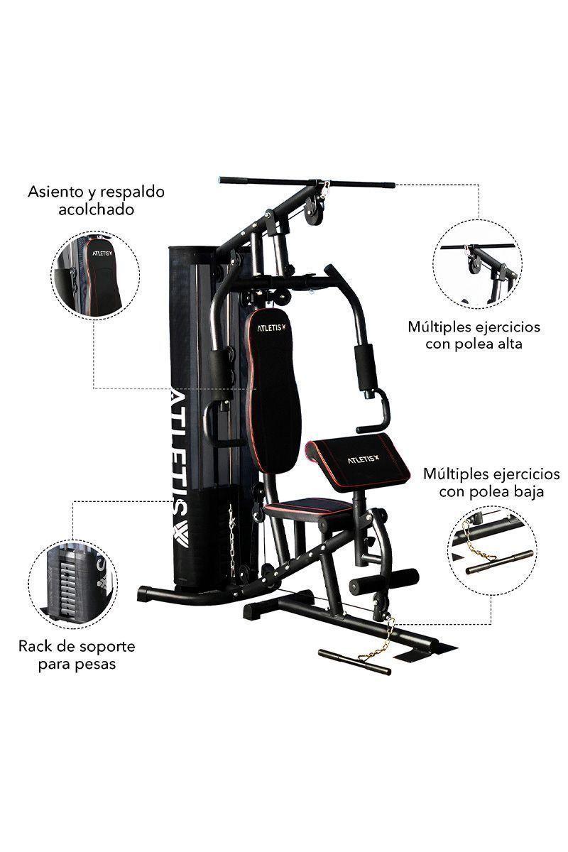 Home Gym Multifuncional Elite TF-7080A Negro-3