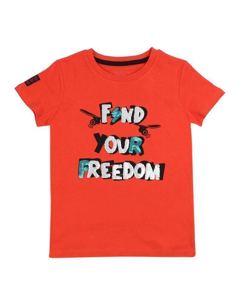 Polera KidsNiño Lentejuelas Free #Denimlife Ficcus-0