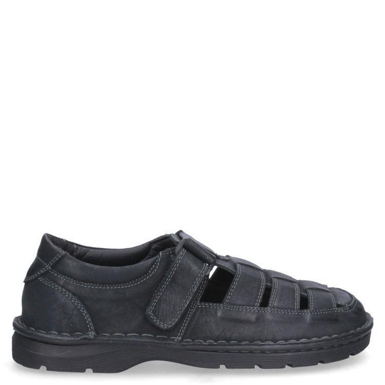 Sandalia Casual Hombre Pluma - U906 Negro-1