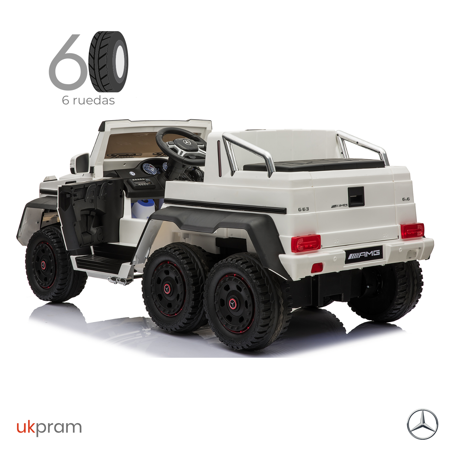 JEEP A BATERIA MERCEDES BENZ G63 6X6 | UKPRAM-7