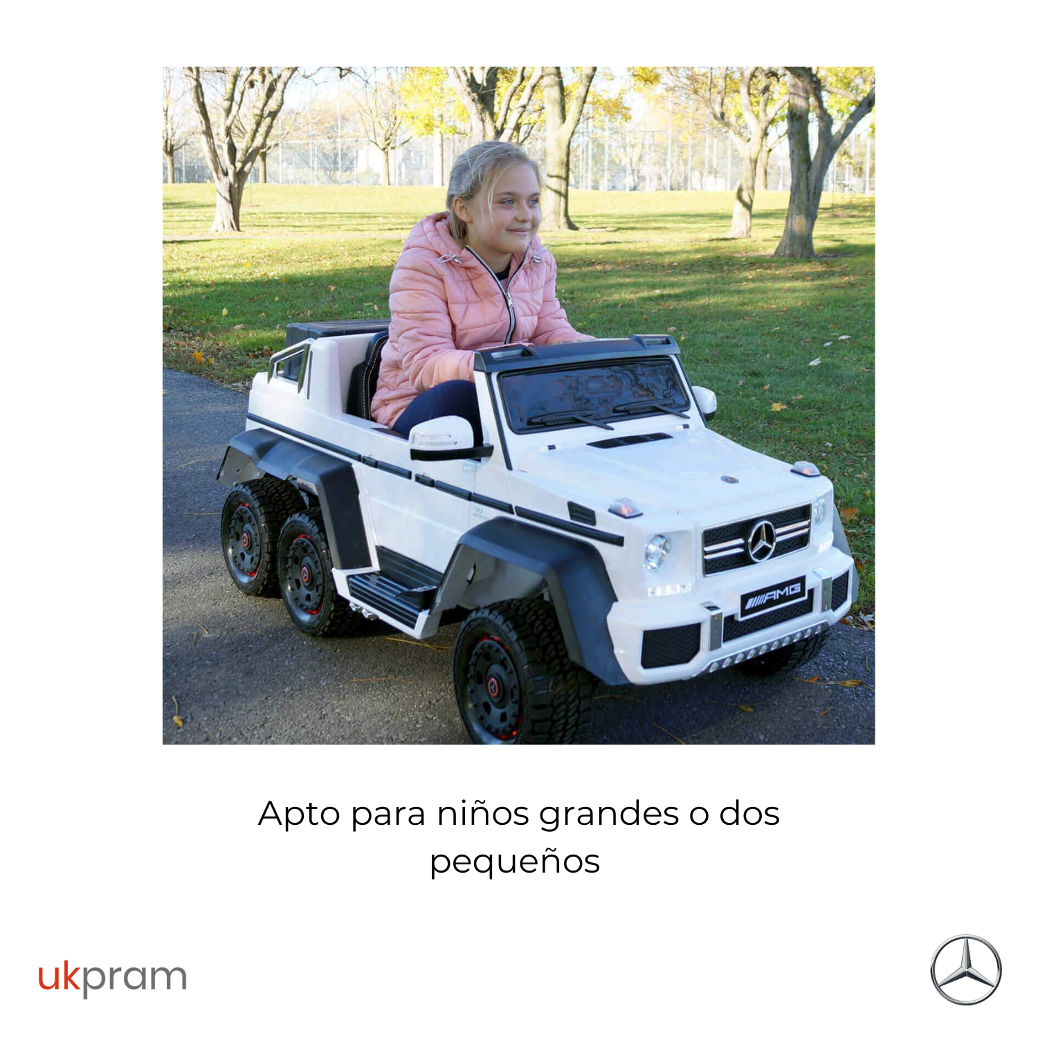 JEEP A BATERIA MERCEDES BENZ G63 6X6 | UKPRAM-3
