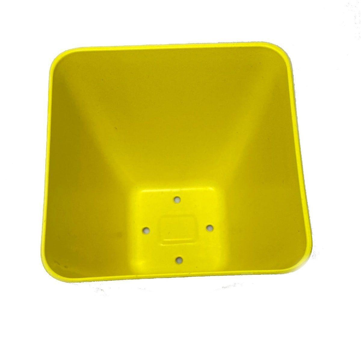 SET 7 MACETA BIO CUADRADO 4BLANCO 3AMARI13,3X12,4-2