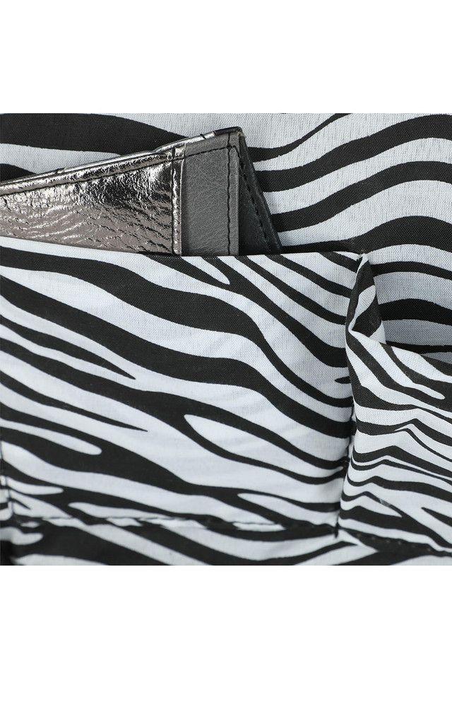 Cartera Cruzada Reptil Negra i-D-1