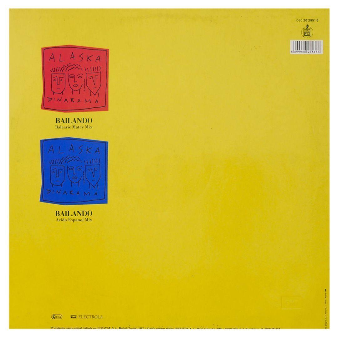 ALASKA Y DINARAMA - BAILANDO  12" MAXI SINGLE VINILO USADO-1