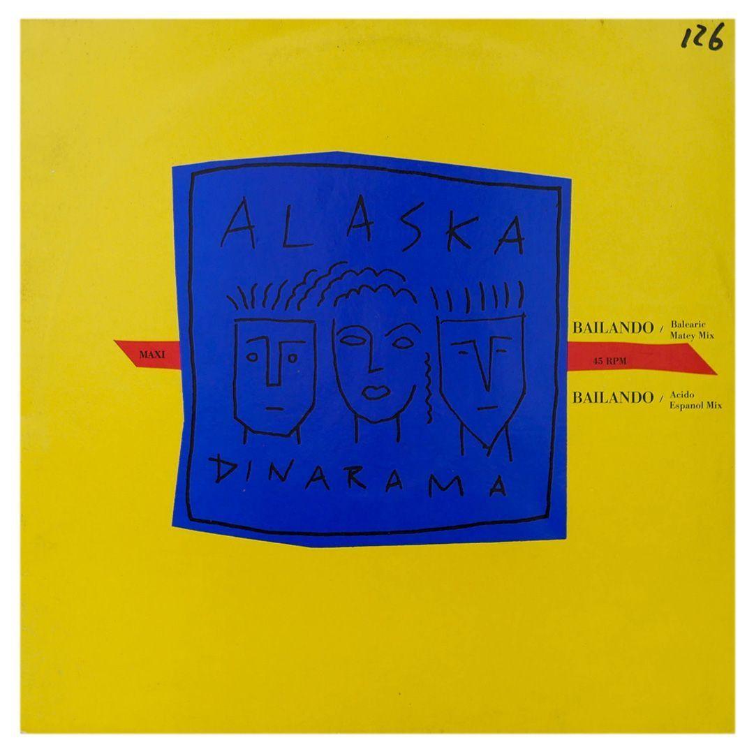 ALASKA Y DINARAMA - BAILANDO  12" MAXI SINGLE VINILO USADO-0