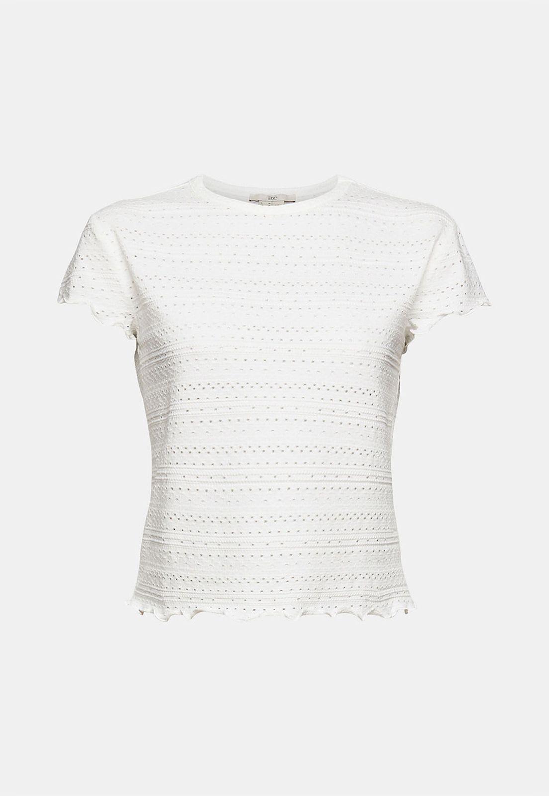 Polera Con Diseño Calado Esprit-3