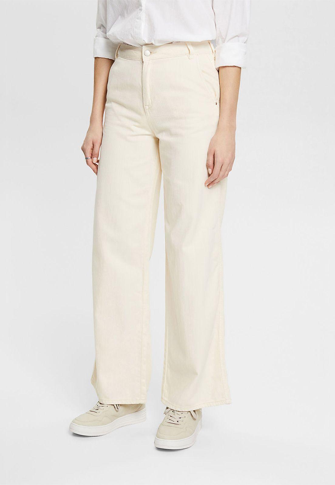 Jeans Pierna Ancha Esprit-0