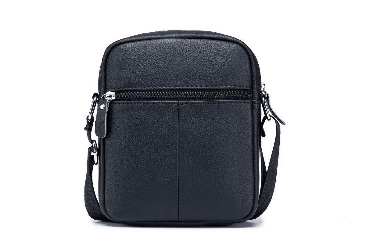 Bolso De Cuero Morral Hombro Banano Bag Bullcaptain DJB016-3