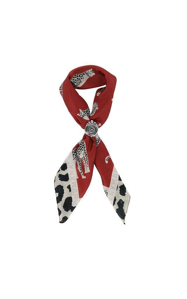 Bandana Estampada Print Roja Humana-0
