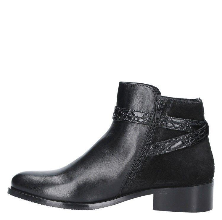 Botin Casual Mujer Mingo V176 Negro-3