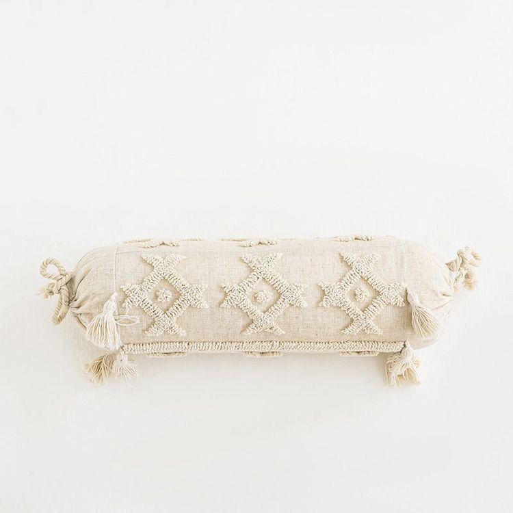 cojín caramelo bohemio 26cm x 56CM-0