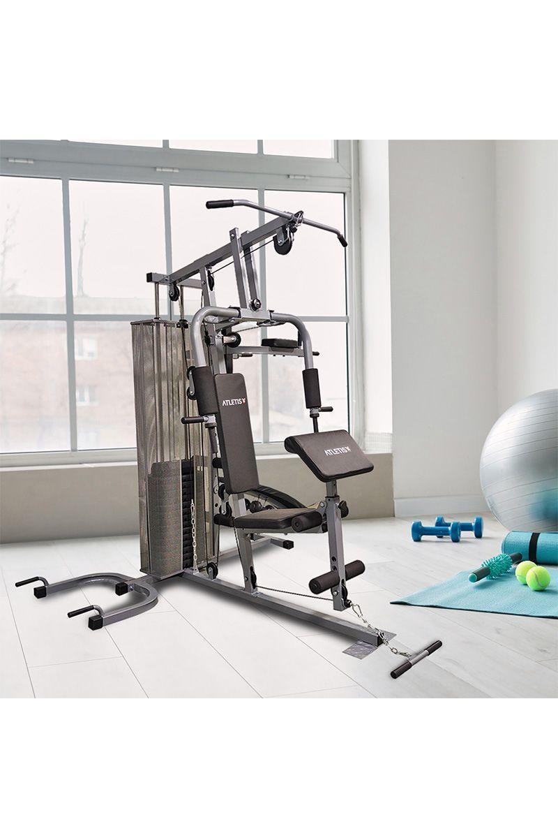 Home Gym Tres Estaciones TF-7005A Gris-5