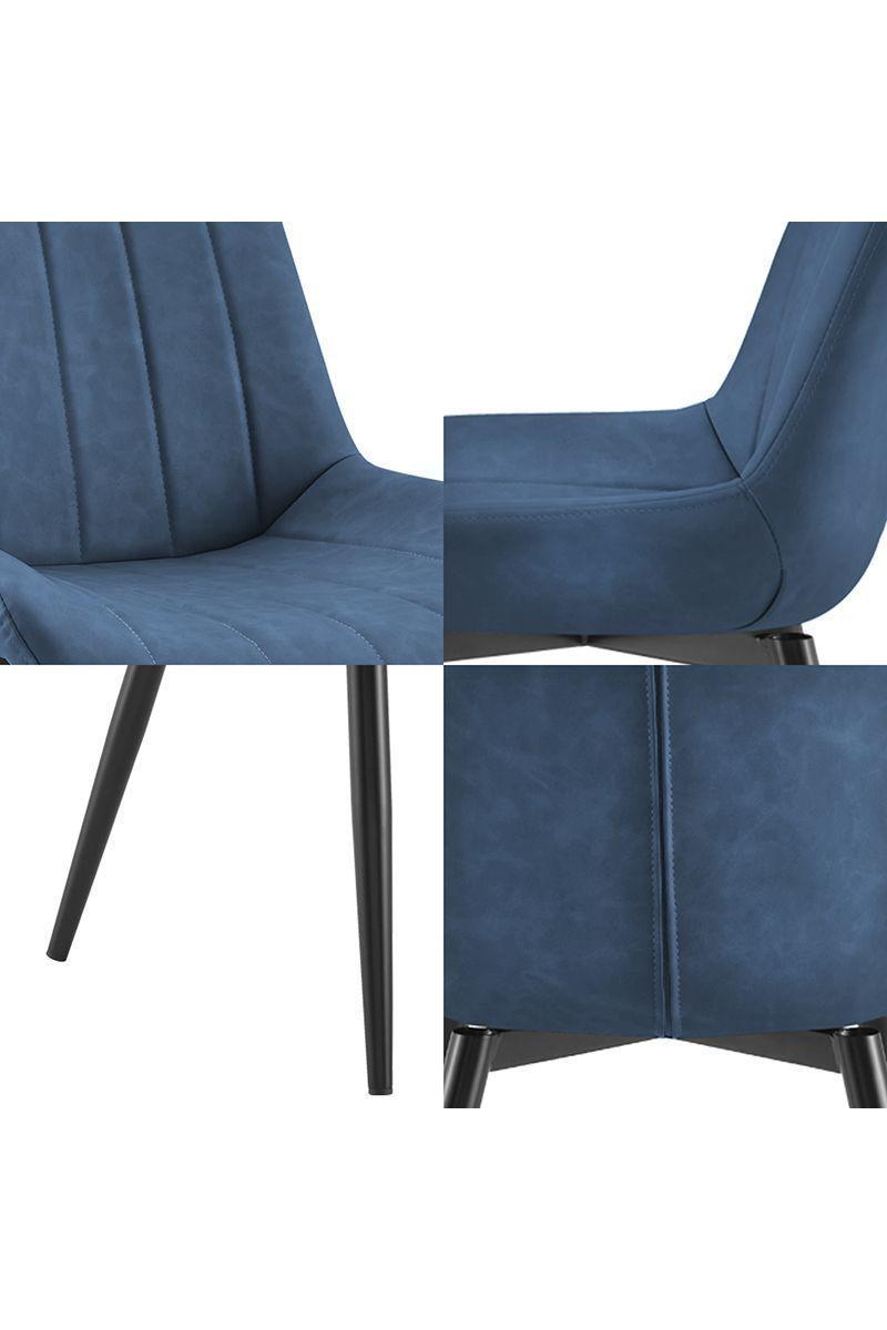 Pack 2 Silla Comedor Sitial Dorianna Celeste-4