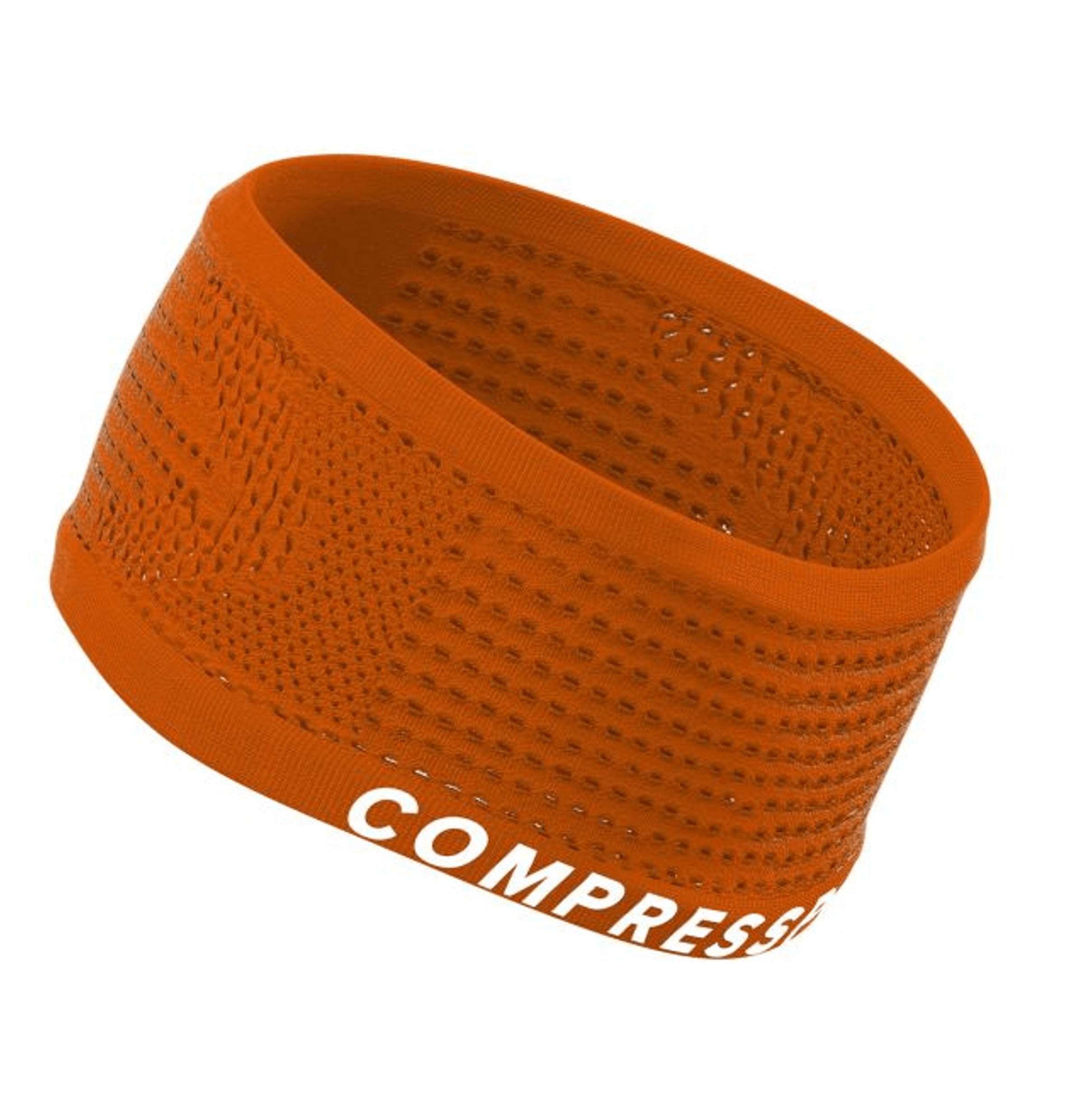 Headband On/Off-Cintillo Deportivo Compressport Naranjo-0