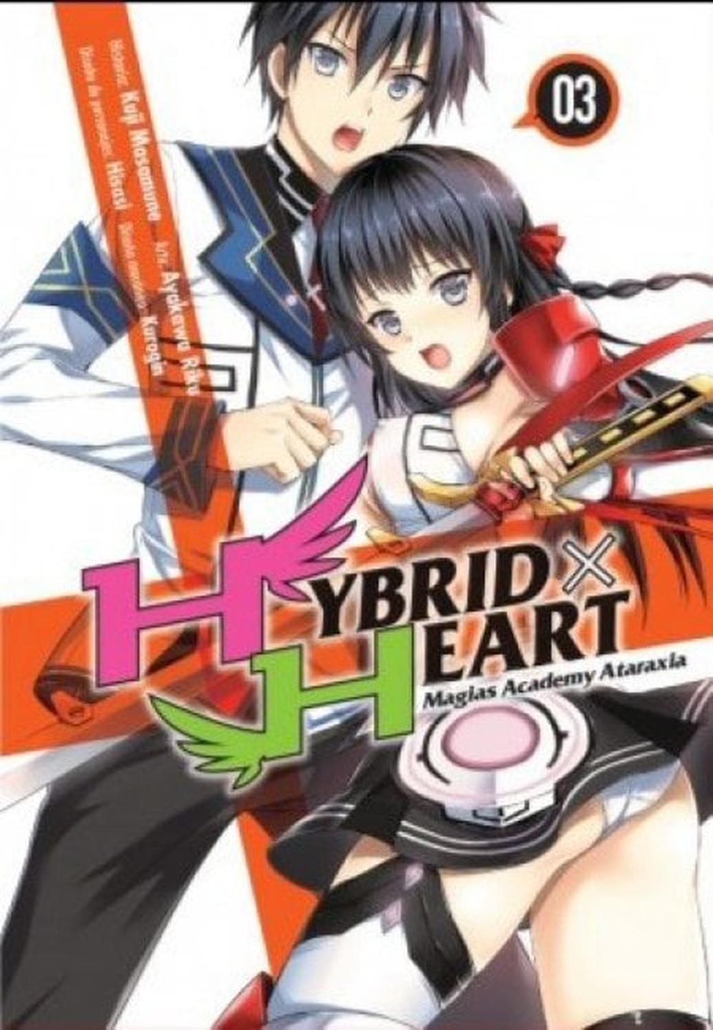 Manga Hybrid X Heart - Magias Academy Ataraxia 03 - México-0