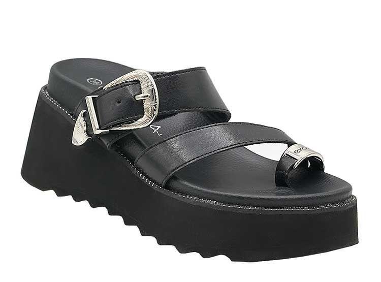 Sandalias Fany Negra Exotica-0