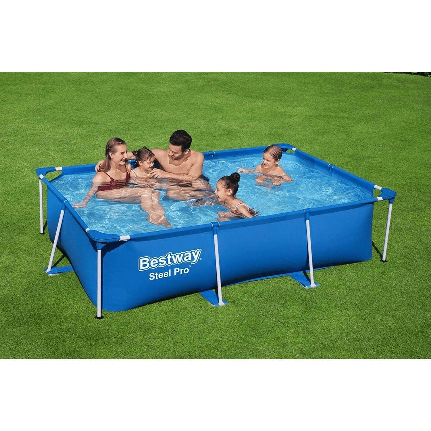 Piscina Rectangular Estructural 2.59 m x 1.70 m x 61 cm Bestway-2