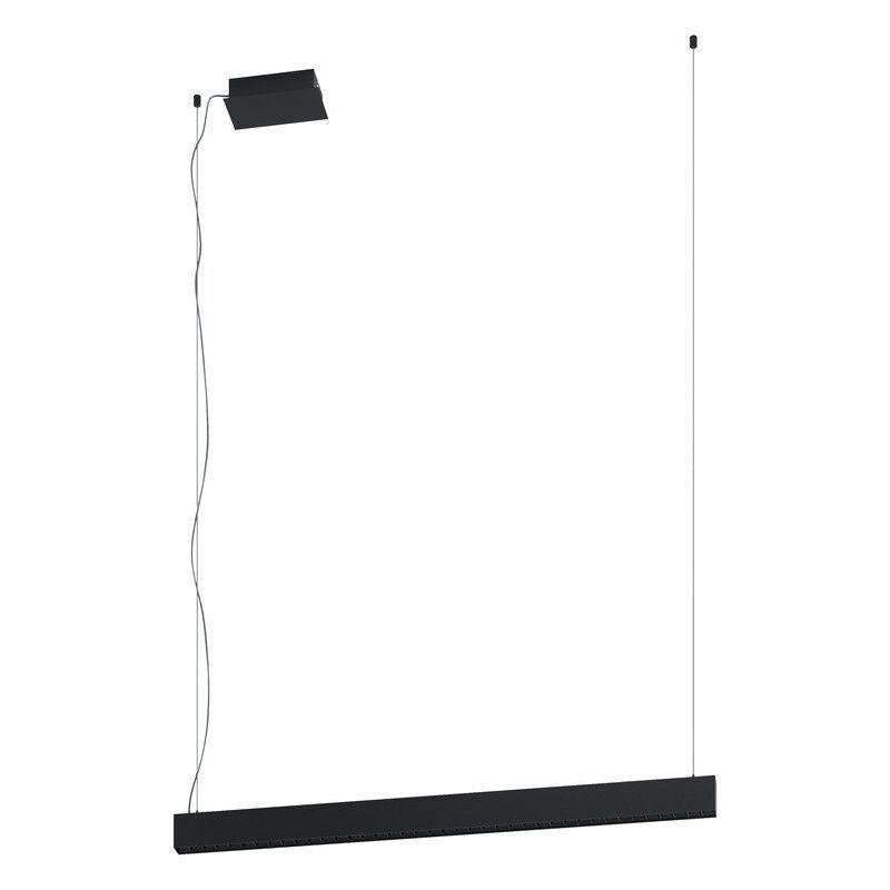 LAMPARA DE COLGAR TERMINI ACERO NEGRO LED 31,5W COD.39486-0
