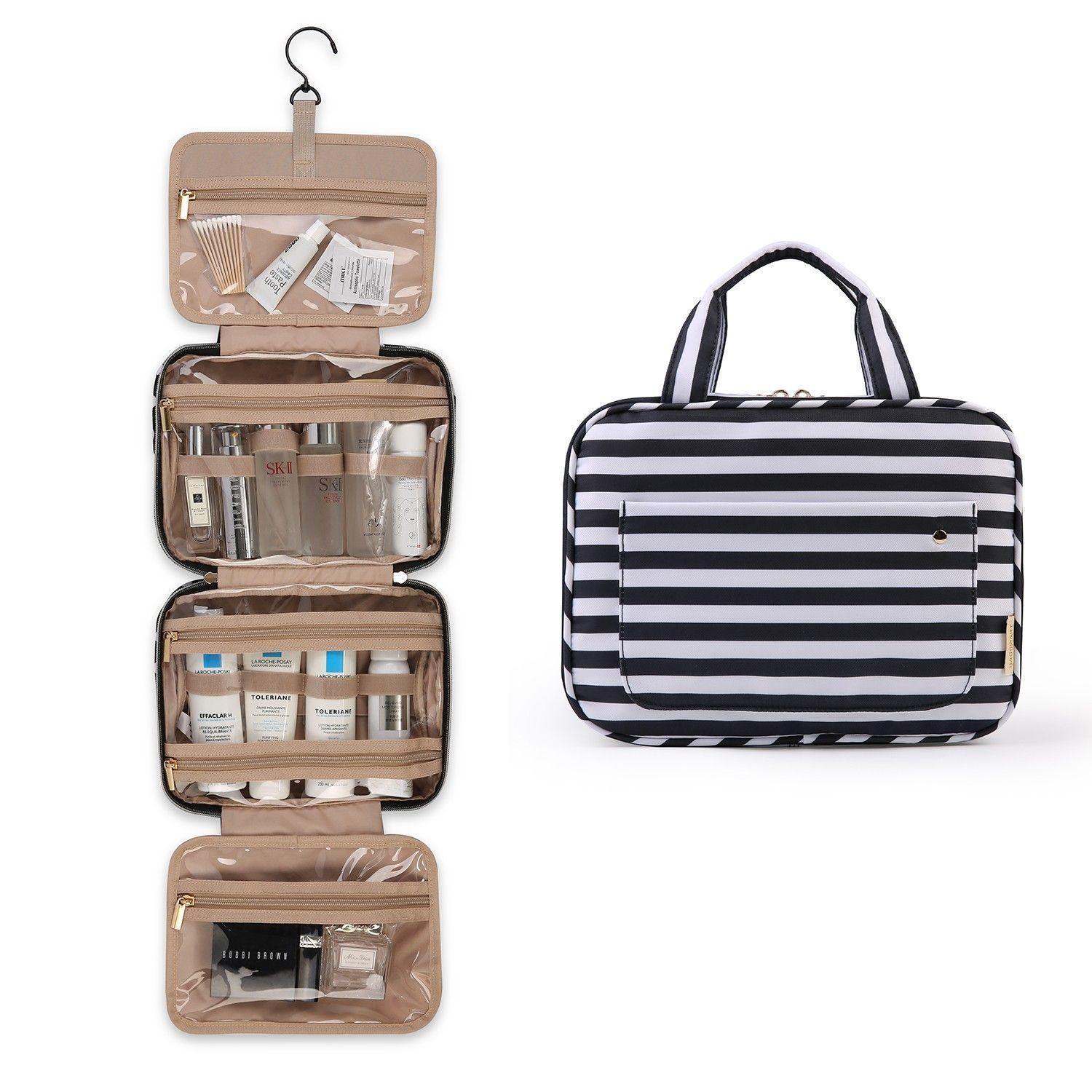 Bagsmart - Neceser kit de viaje con gancho - Rayas-0