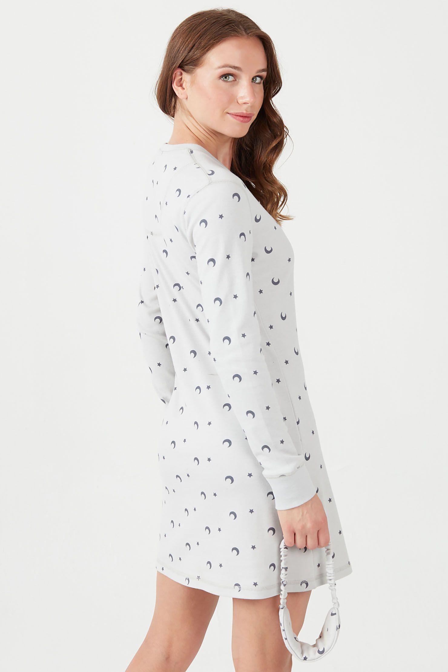 Camisa de dormir Rocio Gris-4