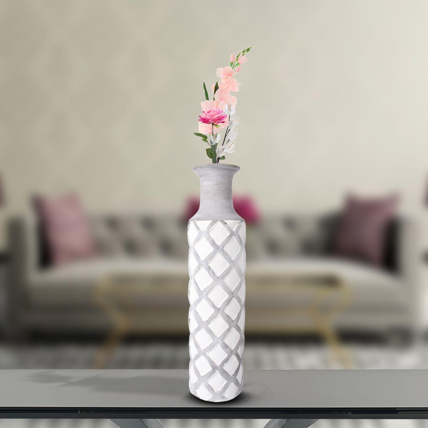 Jarrón Decorativo Jónico Mediano-4