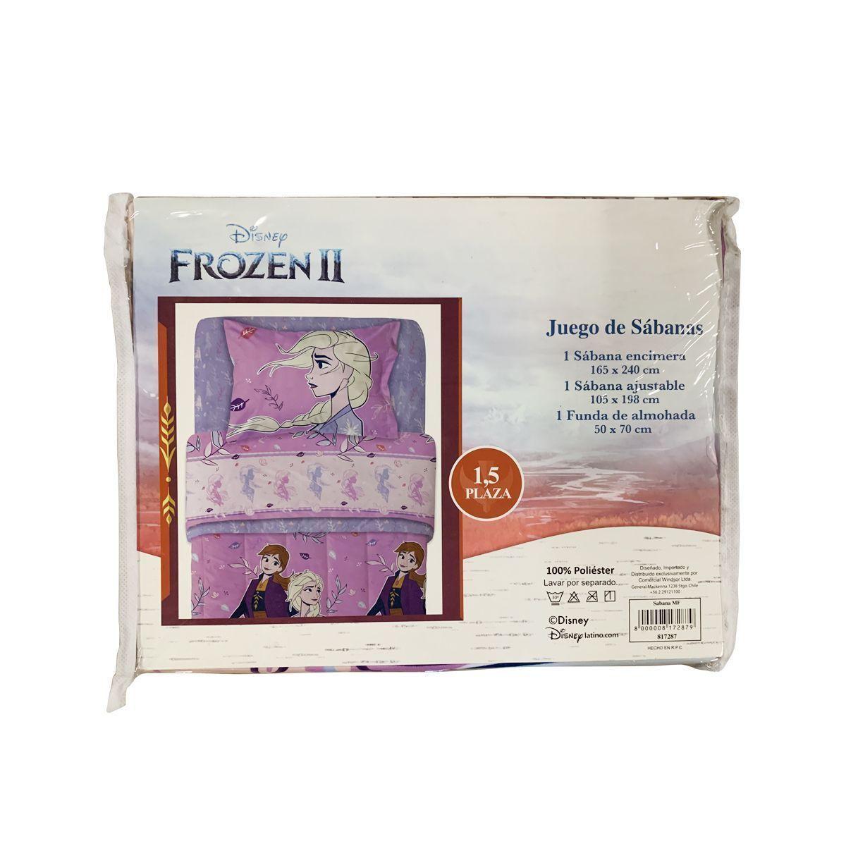 FROZEN 2 - JUEGO DE SABANAS - 1.5 PLAZA - WINDSOR-2
