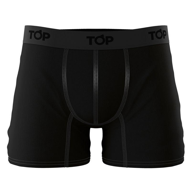 Pack 3 Boxer Medios Negros TOP-1
