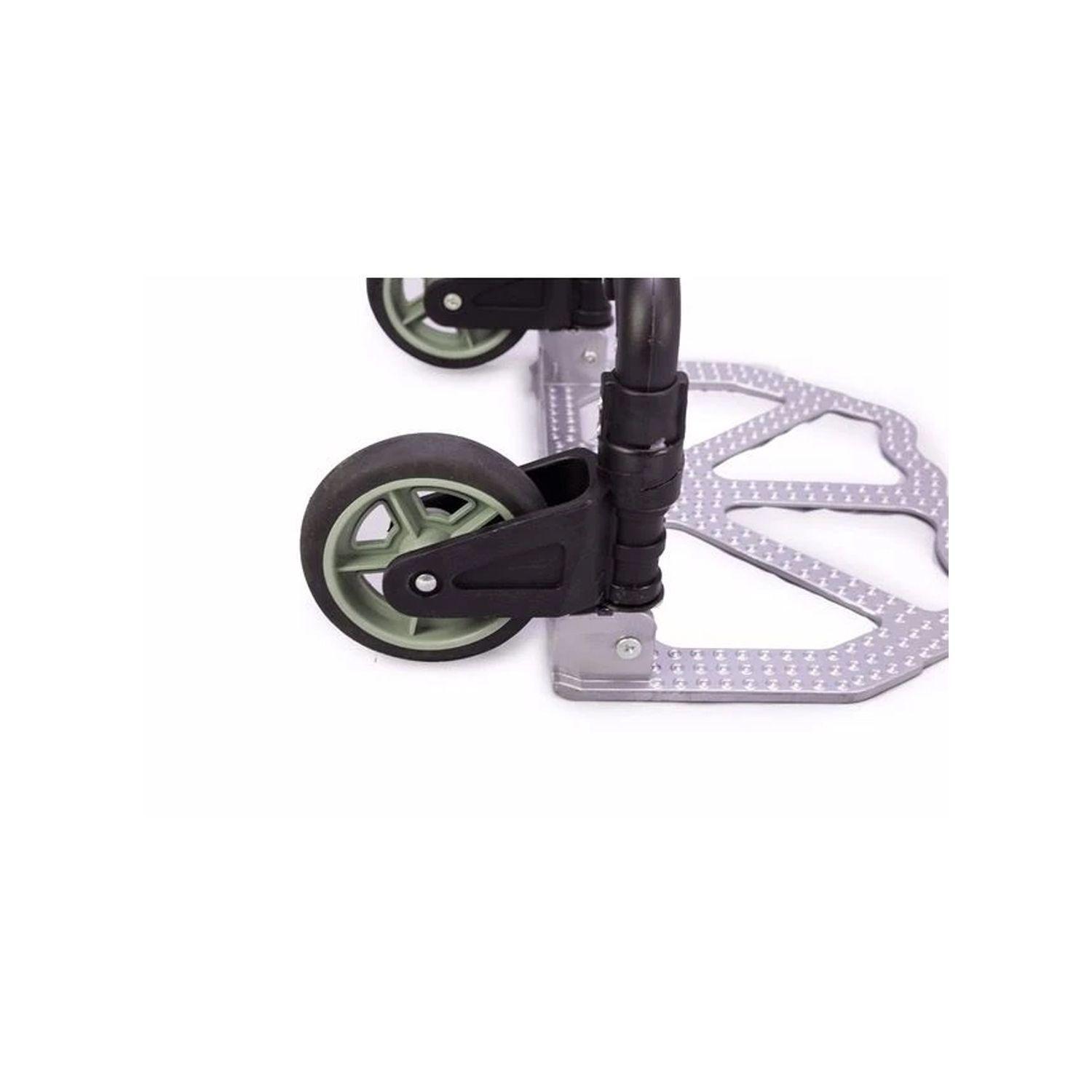 Carro De Arrastre Portatil Hasta 70Kg Plegable Metalico-2