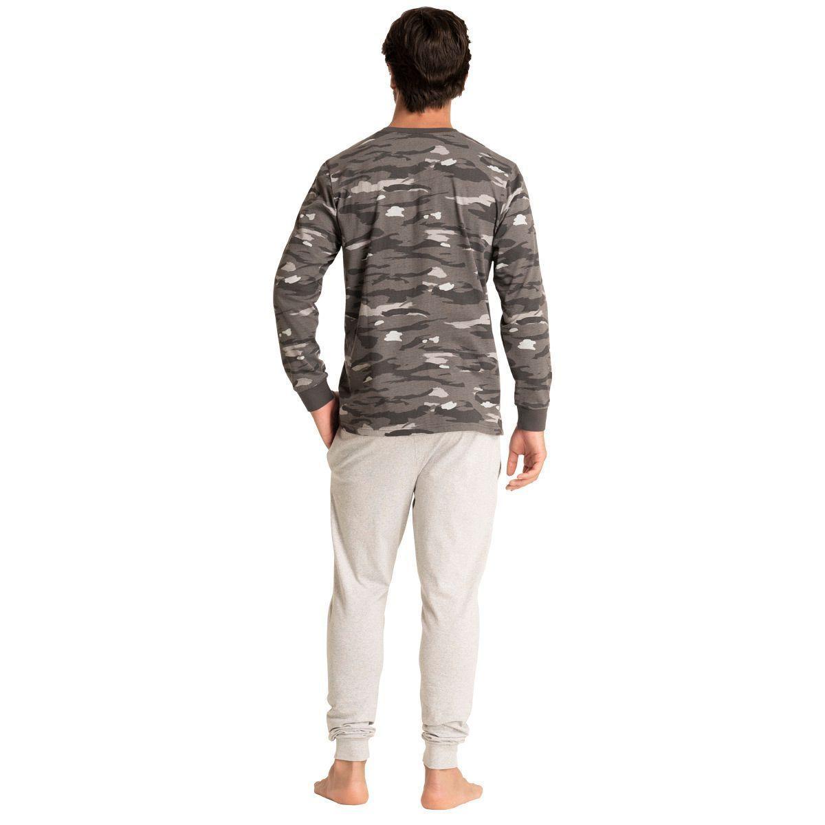 Pijama Largo Algodón Hombre Colo Colo C2 Top-1