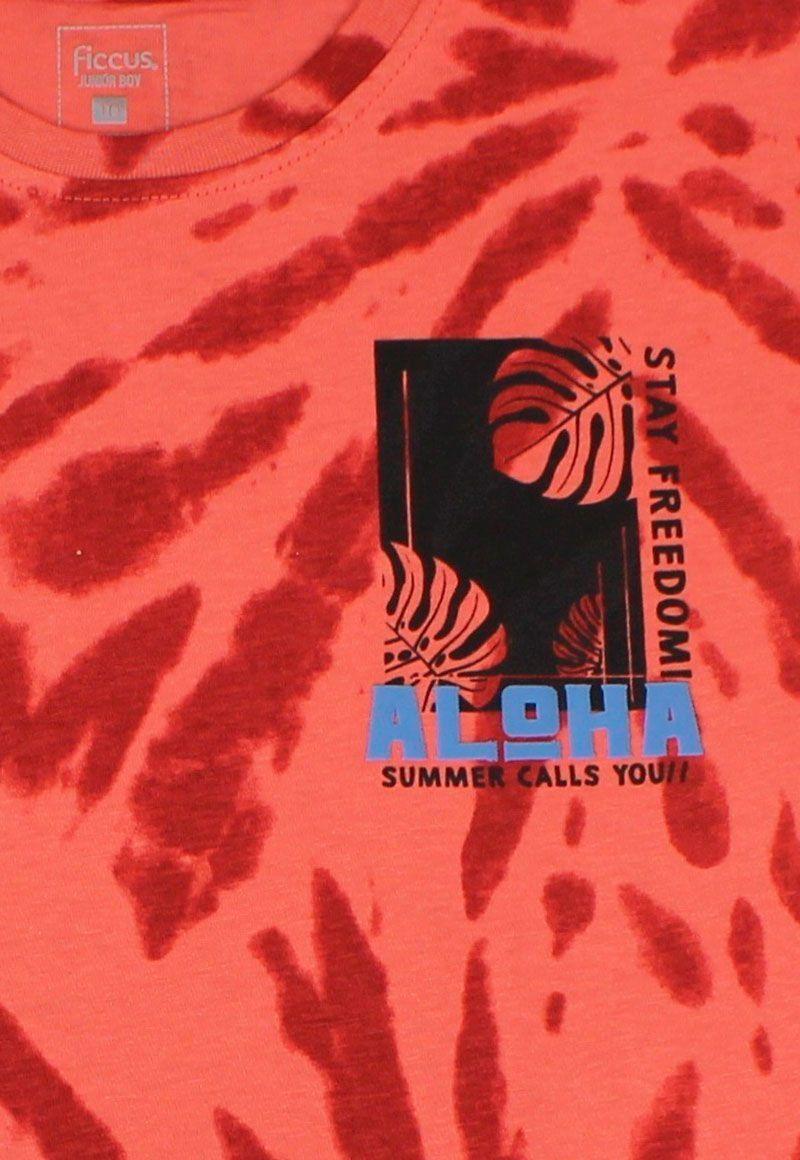 Polera junior niño tie dye craft 349-2