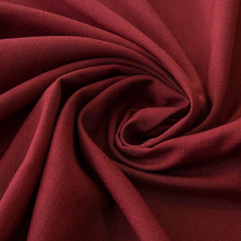 Mantel Rectangular Burdeo con Encaje-7