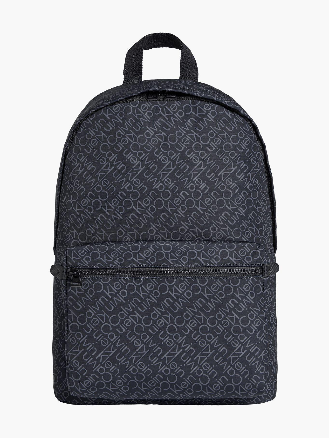 Mochila Ck Code Negro Logo Calvin Klein-0