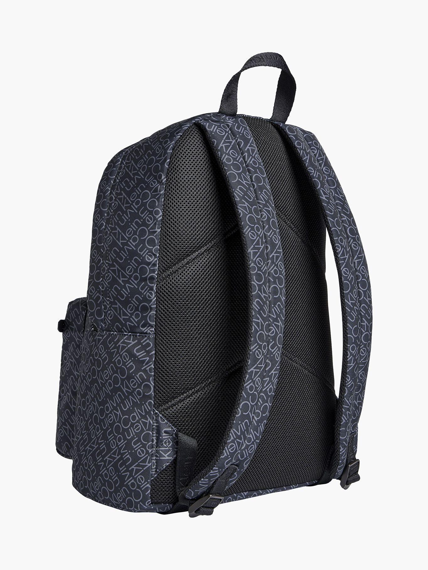 Mochila Ck Code Negro Logo Calvin Klein-1