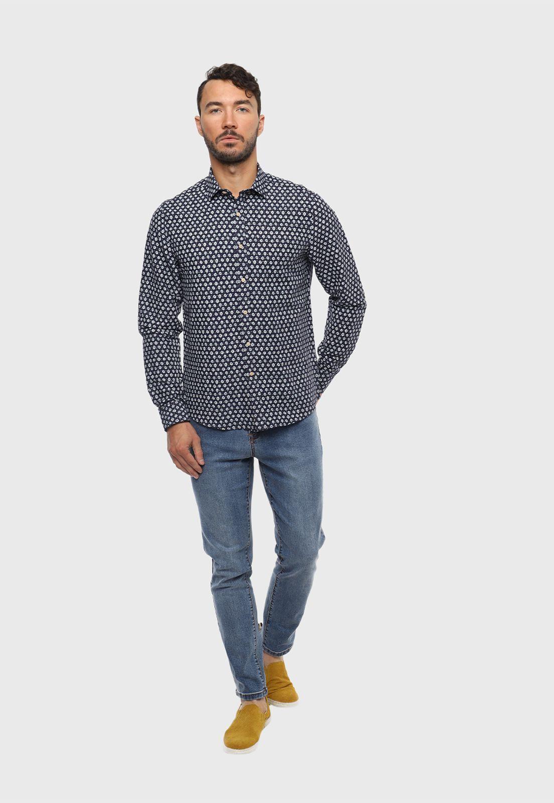 Camisa Casual Floreada Arrow-3