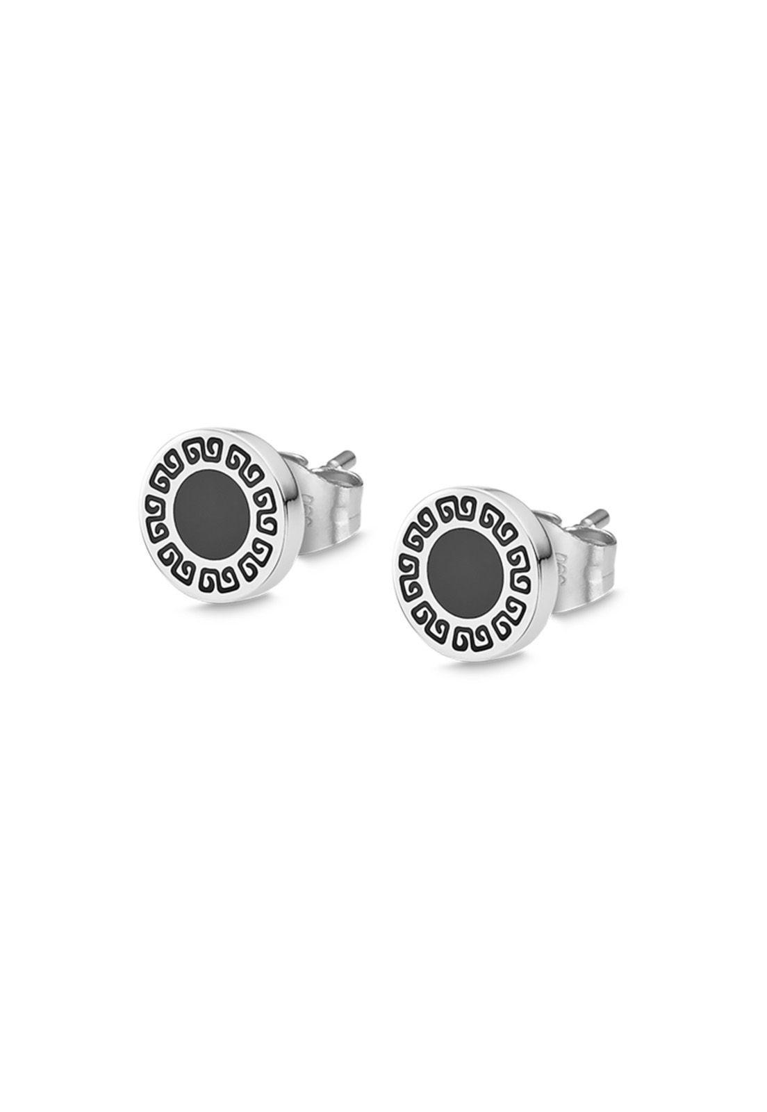 Aros LS2164-4/1 Lotus Style Hombre Men's Earrings-0
