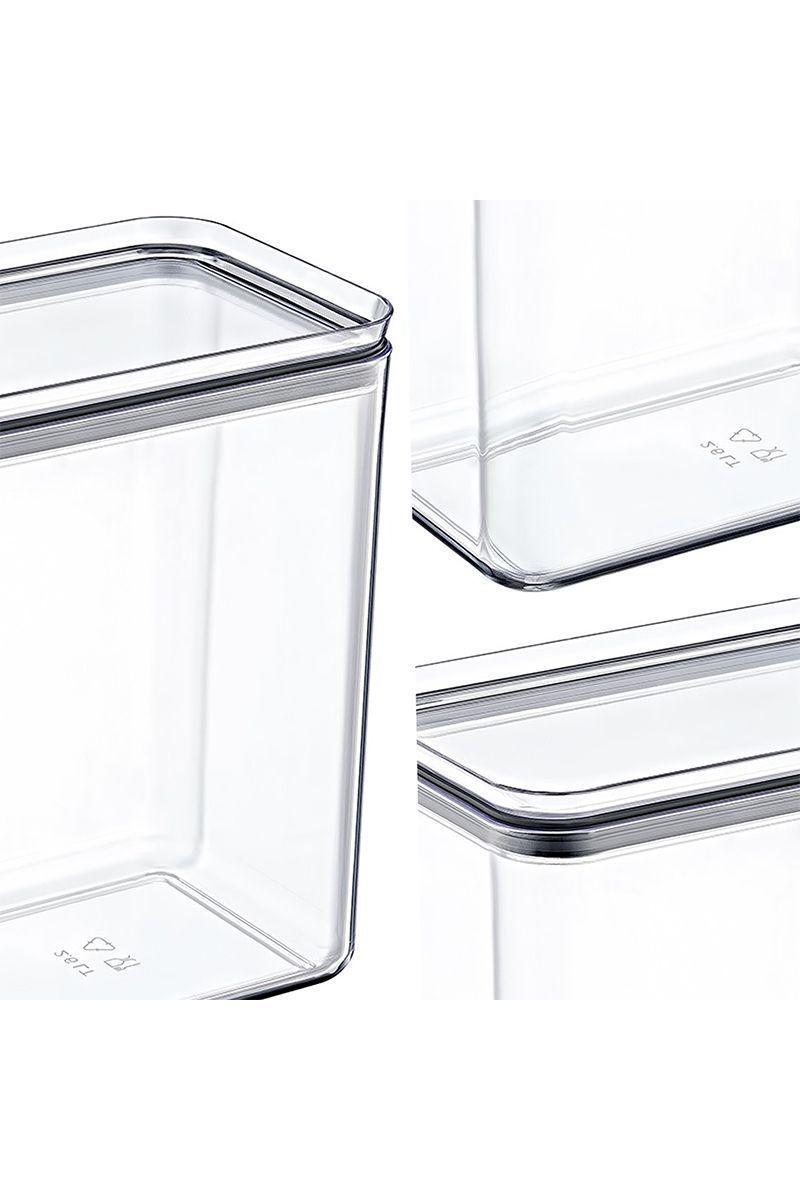 Contenedor Hermético 2,6 Lt Crystal Rectangle-4