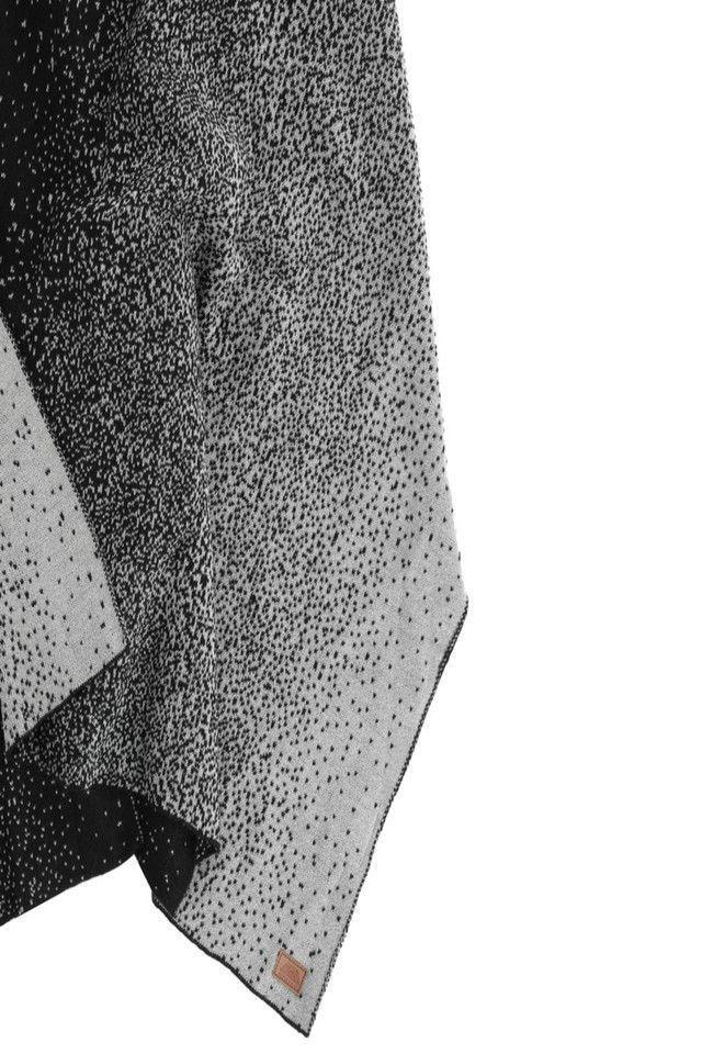 Poncho Negro Lurex Humana-1